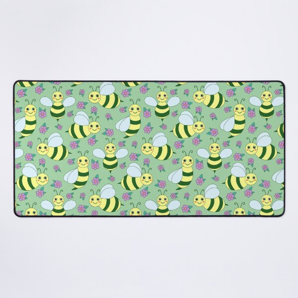 Item preview, Busy Bees in Sage Green and Purple designed and sold by artistmaria.