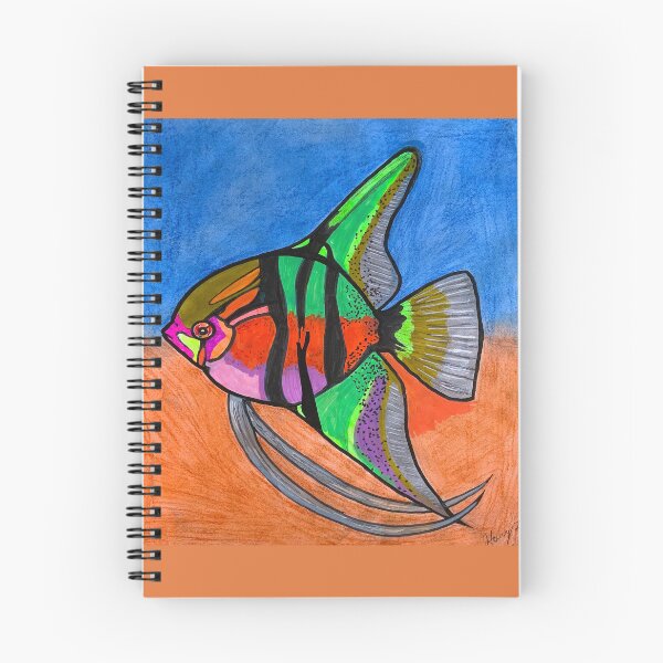 Item preview, Jade & Coral Angelfish designed and sold by Haxson37art.