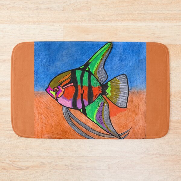 Item preview, Jade & Coral Angelfish designed and sold by Haxson37art.