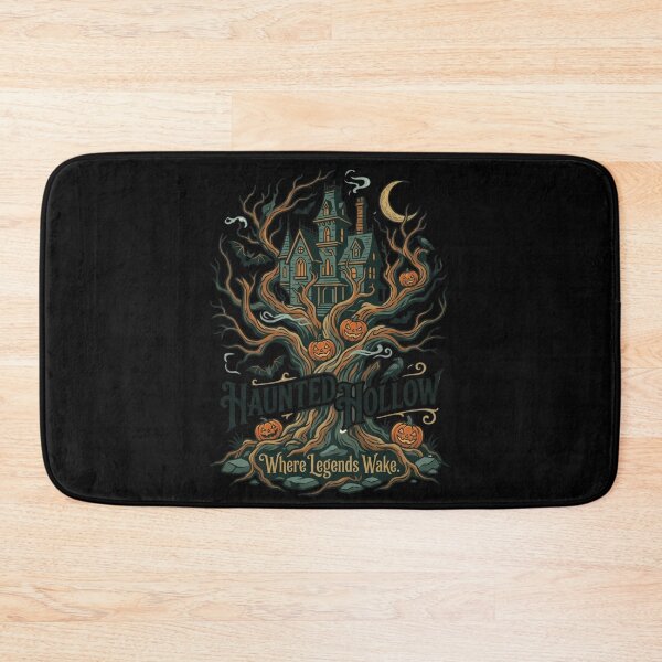 Item preview, Haunted Hollow Halloween Artwork | Premium Vintage Halloween Design designed and sold by Amr Darwish Graphic designer.