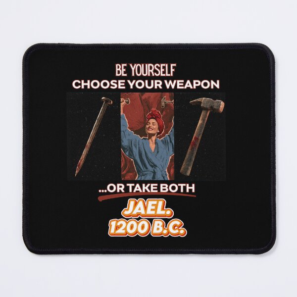 Item preview, Nailed It Jael 1200 BC Funny Ancient Feminist Religious designed and sold by DarkRelicStudio.