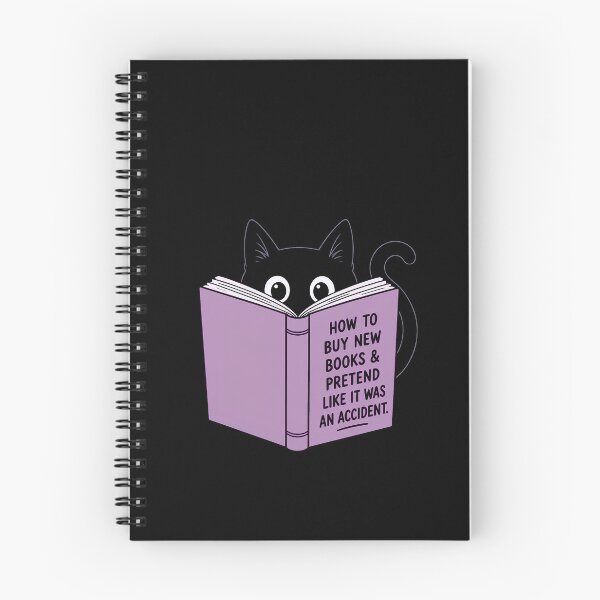 Item preview, Funny Cat Book Lover designed and sold by Auchi_Verse.