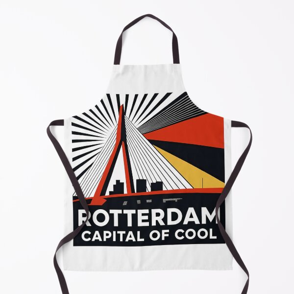 Item preview, Rotterdam Cube Houses Architecture Illustration with Modern Retro Graphic Style designed and sold by OzzFrequency.