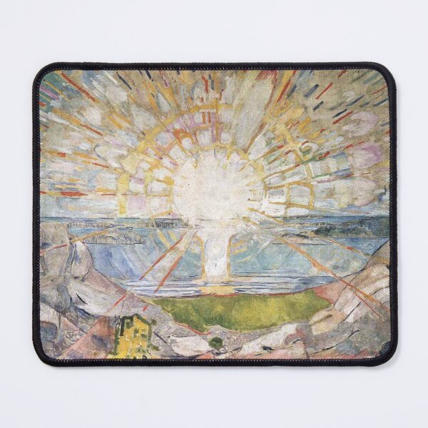 Item preview, The Sun Edvard Munch Art designed and sold by ArtUnova.