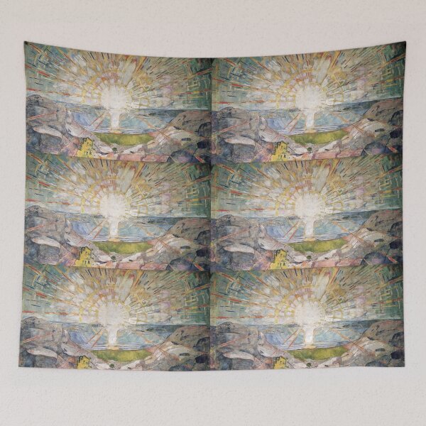 Item preview, The Sun Edvard Munch Art designed and sold by ArtUnova.