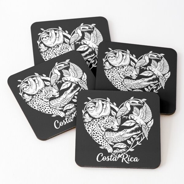 Item preview, Costa Rica Heart Animals designed and sold by JVFotoArt.