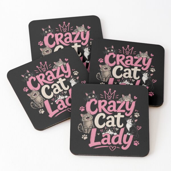 Item preview,  Crazy Cat Lady designed and sold by MusesWhispers.