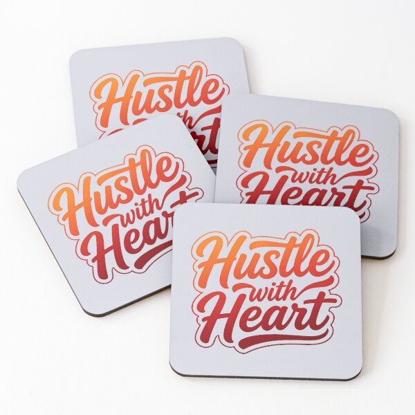 Item preview, Hustle With Heart  designed and sold by Geordesign.