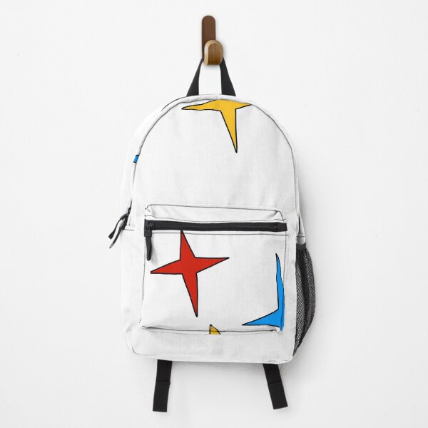 Item preview, Retro Multicolor Sparkle Stars Red Blue Yellow Magic Sparkles Art designed and sold by somimalikkk.