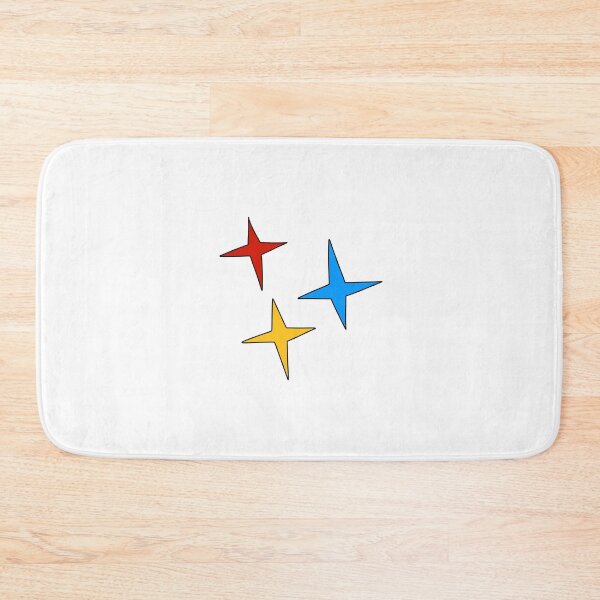 Item preview, Retro Multicolor Sparkle Stars Red Blue Yellow Magic Sparkles Art designed and sold by somimalikkk.