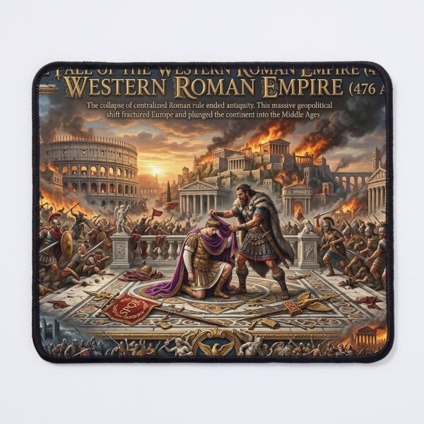 Item preview, THE FALL OF THE WESTERN ROMAN EMPIRE designed and sold by likbatonboot.