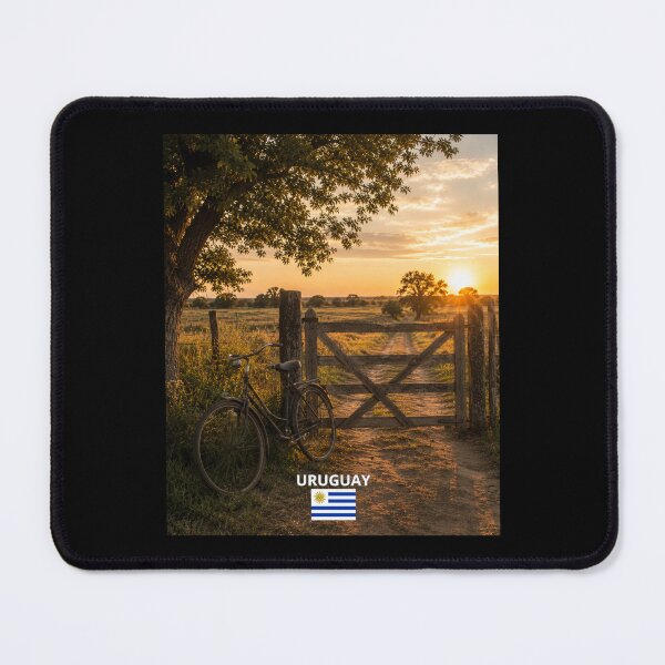 Item preview, Uruguay Bicycle Countryside Memories designed and sold by Tienda-Vane.