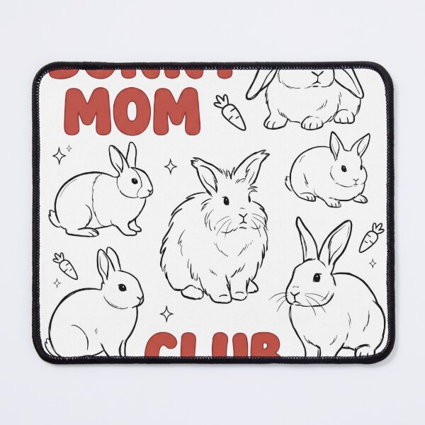 Item preview, Bunny Mom Club Cute Rabbit Lover T-Shirt | Funny Bunny Owner Gift designed and sold by StickerNestYou.