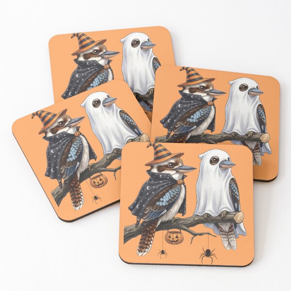 Item preview, Australian Halloween kookaburra pumpkin ghost spooky party Gift Men Woman Kids  designed and sold by Amelia ART G.