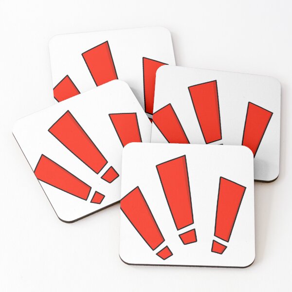 Item preview, Bold Red Exclamation Marks Burst Comic Cartoon Graphic designed and sold by somimalikkk.