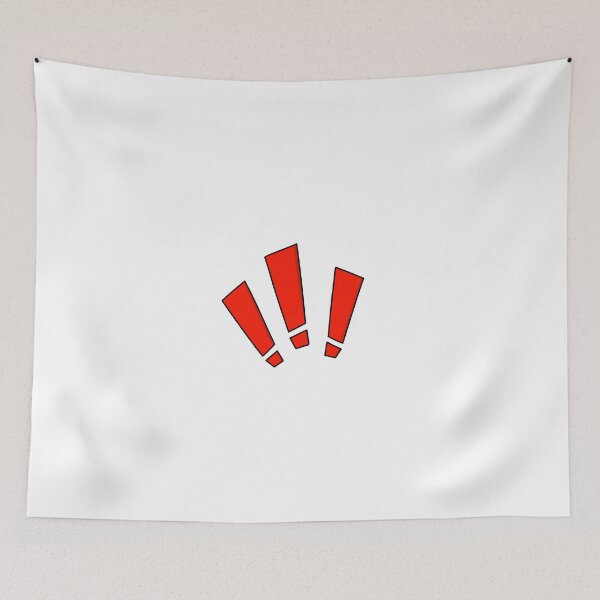 Item preview, Bold Red Exclamation Marks Burst Comic Cartoon Graphic designed and sold by somimalikkk.