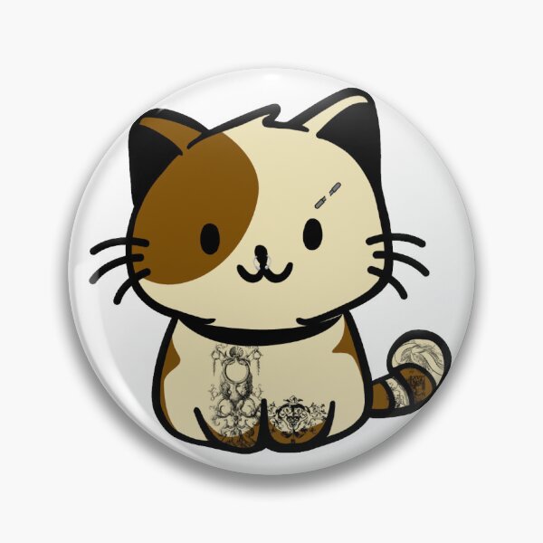 Item preview, cat tattoos piercing designed and sold by vloxy.