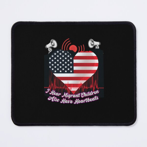 Item preview, I Hear Migrant Children Also Have Heartbeats Human Rights designed and sold by DarkRelicStudio.