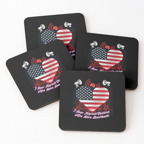 Item preview, I Hear Migrant Children Also Have Heartbeats Human Rights designed and sold by DarkRelicStudio.