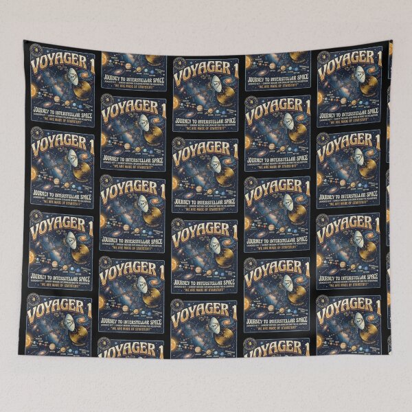 Item preview, Voyager 1 – Journey to Interstellar Space Poster designed and sold by Dogandesighn.