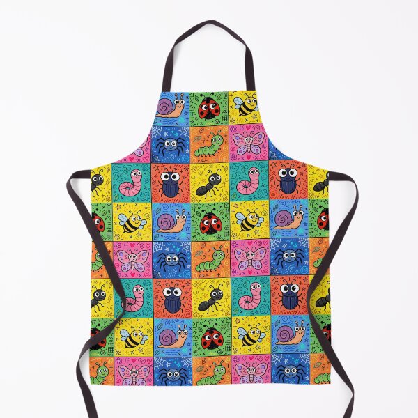 Item preview, Colourful Kawaii Garden Bug Grid designed and sold by Teeny Quities.