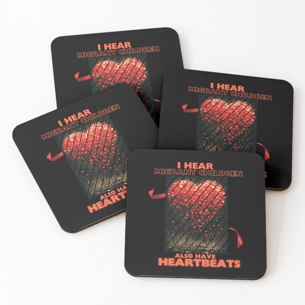 Item preview, I Hear Migrant Children Also Have Heartbeats Human Rights designed and sold by DarkRelicStudio.