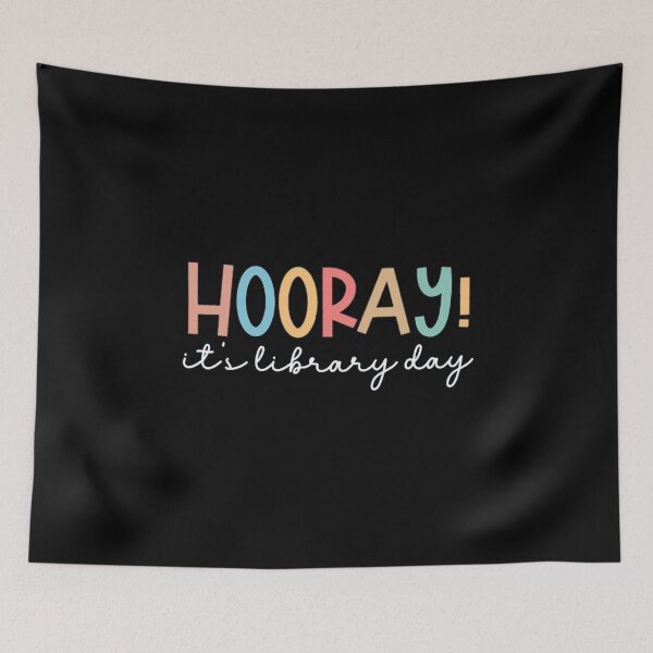 Item preview,  Hooray It’s Library Day  designed and sold by Gbriel3.