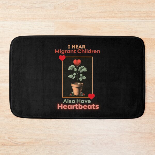 Item preview, I Hear Migrant Children Also Have Heartbeats Human Rights designed and sold by DarkRelicStudio.