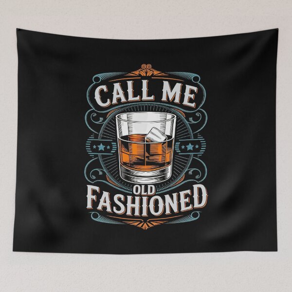 Item preview, Call Me Old Fashioned Vintage Whiskey designed and sold by suhairee-studio.