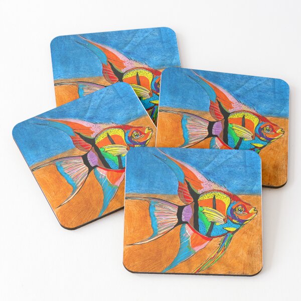 Item preview, Kaleidoscope Angelfish designed and sold by Haxson37art.