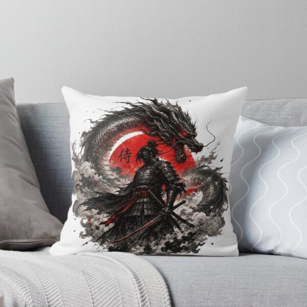 Item preview, Dragon Spirit Samurai Under Crimson Sun designed and sold by Printcraft-.
