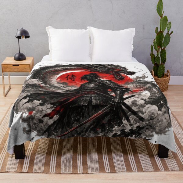 Item preview, Dragon Spirit Samurai Under Crimson Sun designed and sold by Printcraft-.