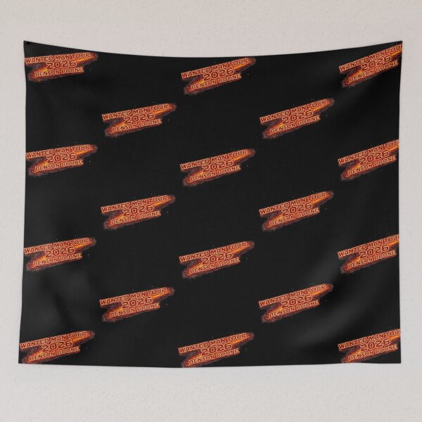 Item preview, Wanted Man Tour 2026 Boone Concert Fan designed and sold by nojany.