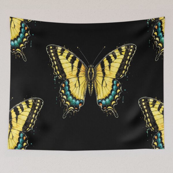 Item preview, Eastern Swallowtail Butterfly Watercolor Art – Colorful Nature Illustration designed and sold by ColorSplash123.
