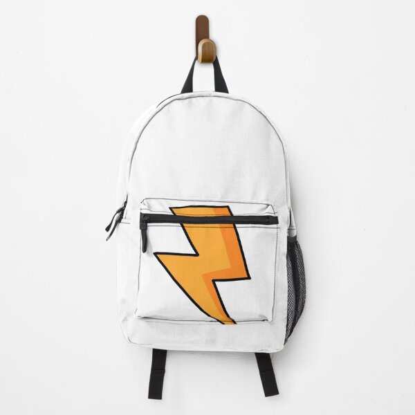 Item preview, Cute Orange Lightning Bolt Doodle Energy Strike Vector Graphic designed and sold by somimalikkk.