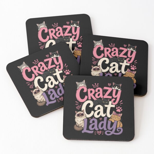 Item preview, Crazy Cat Lady designed and sold by MusesWhispers.