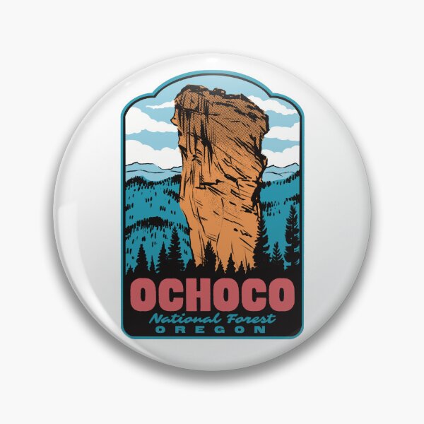Item preview, Ochoco National Forest Steins Pillar Oregon Travel Art designed and sold by HalpinDesign.