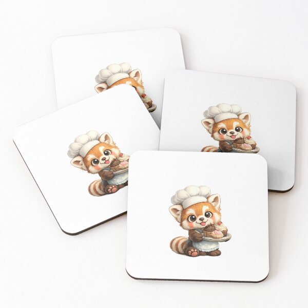 Item preview, red panda cook designed and sold by Savnyy.