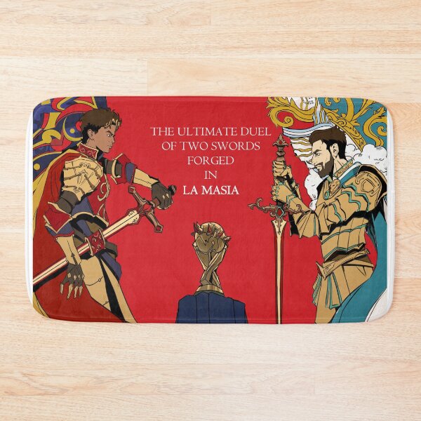 Item preview, Two Knights of La Masia  designed and sold by StudioRedCard.