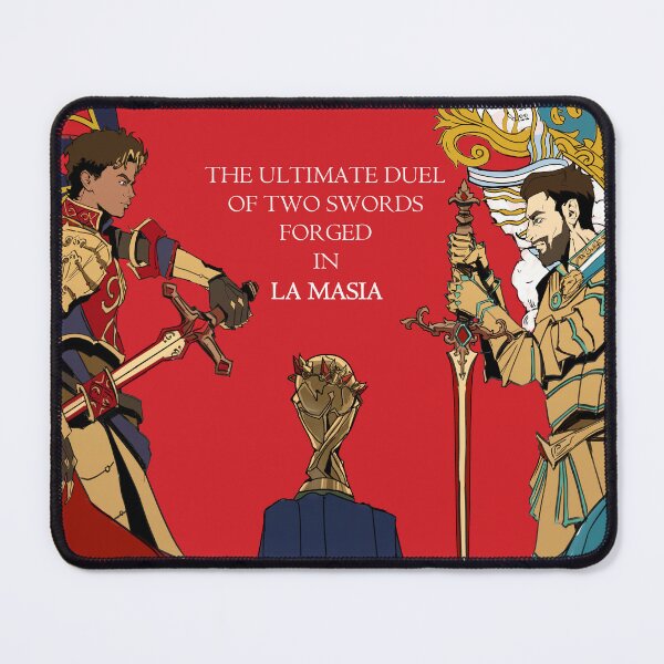 Item preview, Two Knights of La Masia  designed and sold by StudioRedCard.