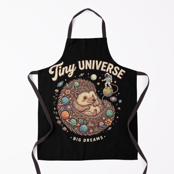 Item preview, Tiny Universe Hedgehog – Cosmic Whimsical Art designed and sold by Dogandesighn.