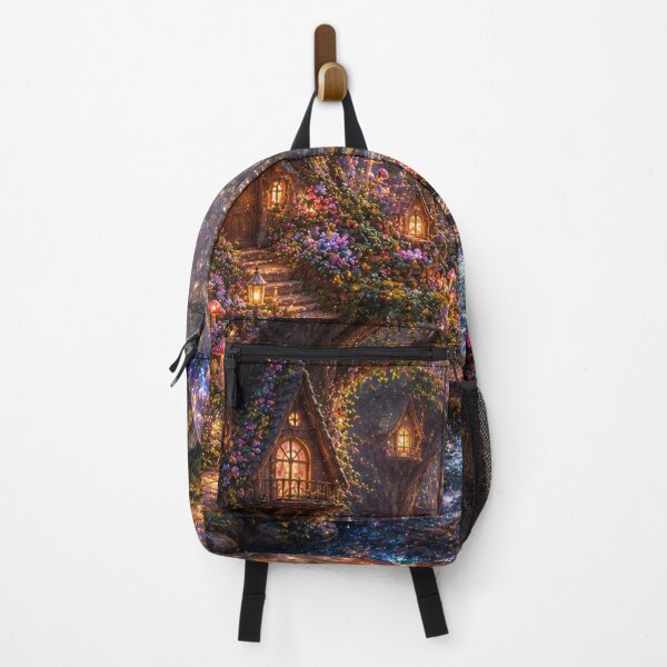 Item preview, Enchanted Fairy Village designed and sold by Gold&pixels.