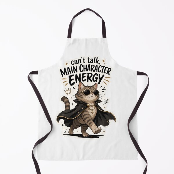 Item preview, Can't Talk Main Character Energy designed and sold by Vexorask.