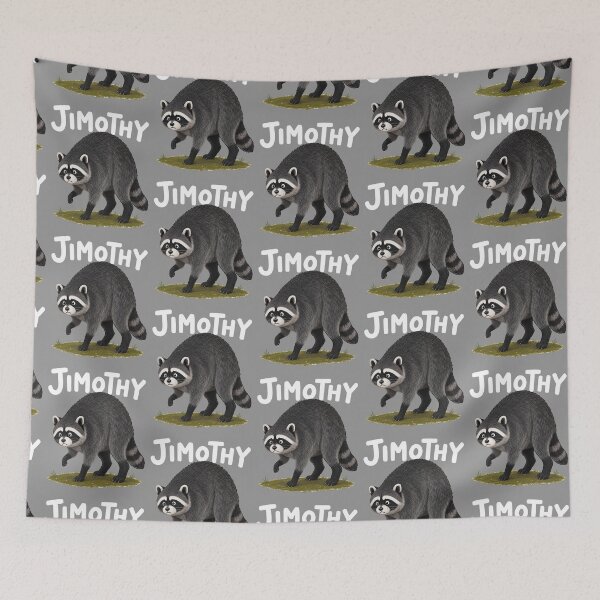 Item preview, Jimothy the viral raccoon designed and sold by VeryEnglishGent.