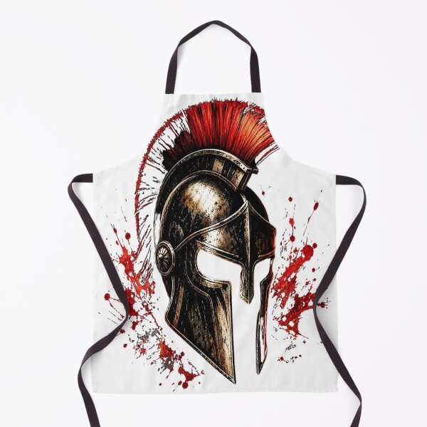 Item preview, Spartan Warrior Helmet Ancient Greece Art designed and sold by TCDesigne.
