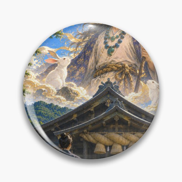 Item preview, Ōkuninushi Ōkami at Izumo Taisha – Modern Japanese Art designed and sold by Fumi723.