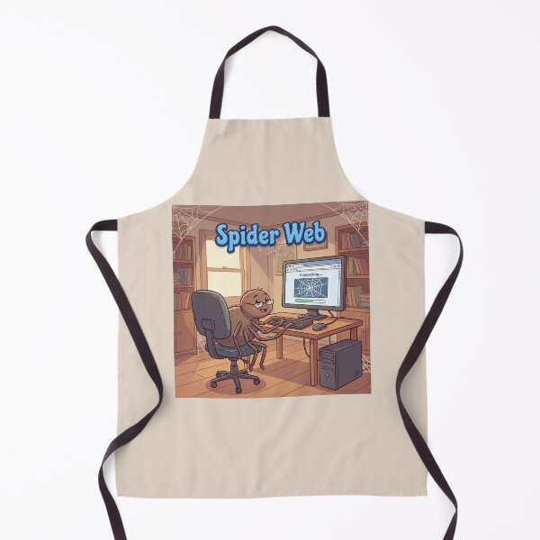 Item preview, Spider Web – Funny Coding Spider Working Online 4 designed and sold by WordPlayStudio.