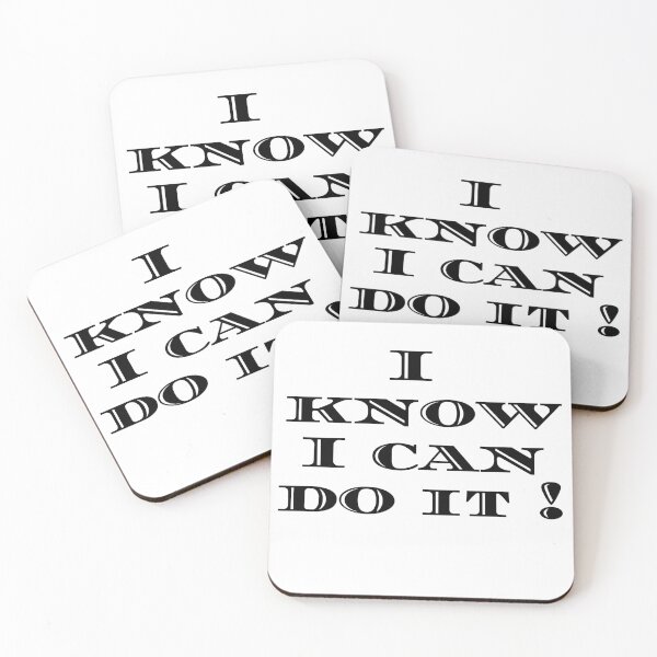 Item preview, I Know I Can Do It. designed and sold by Dinasshop.