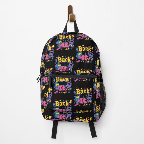 Item preview, Back at It Retro 80s 90s Vintage Funny Back to School Student Gift Art Print designed and sold by thoughtswear.