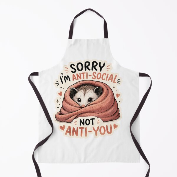 Item preview, sorry i'm anti-social not anti-you designed and sold by Vexorask.